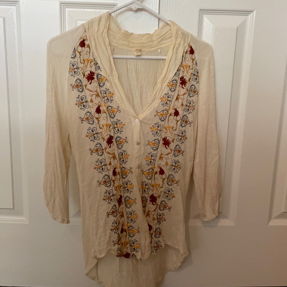 Anthropologie top- Tiny